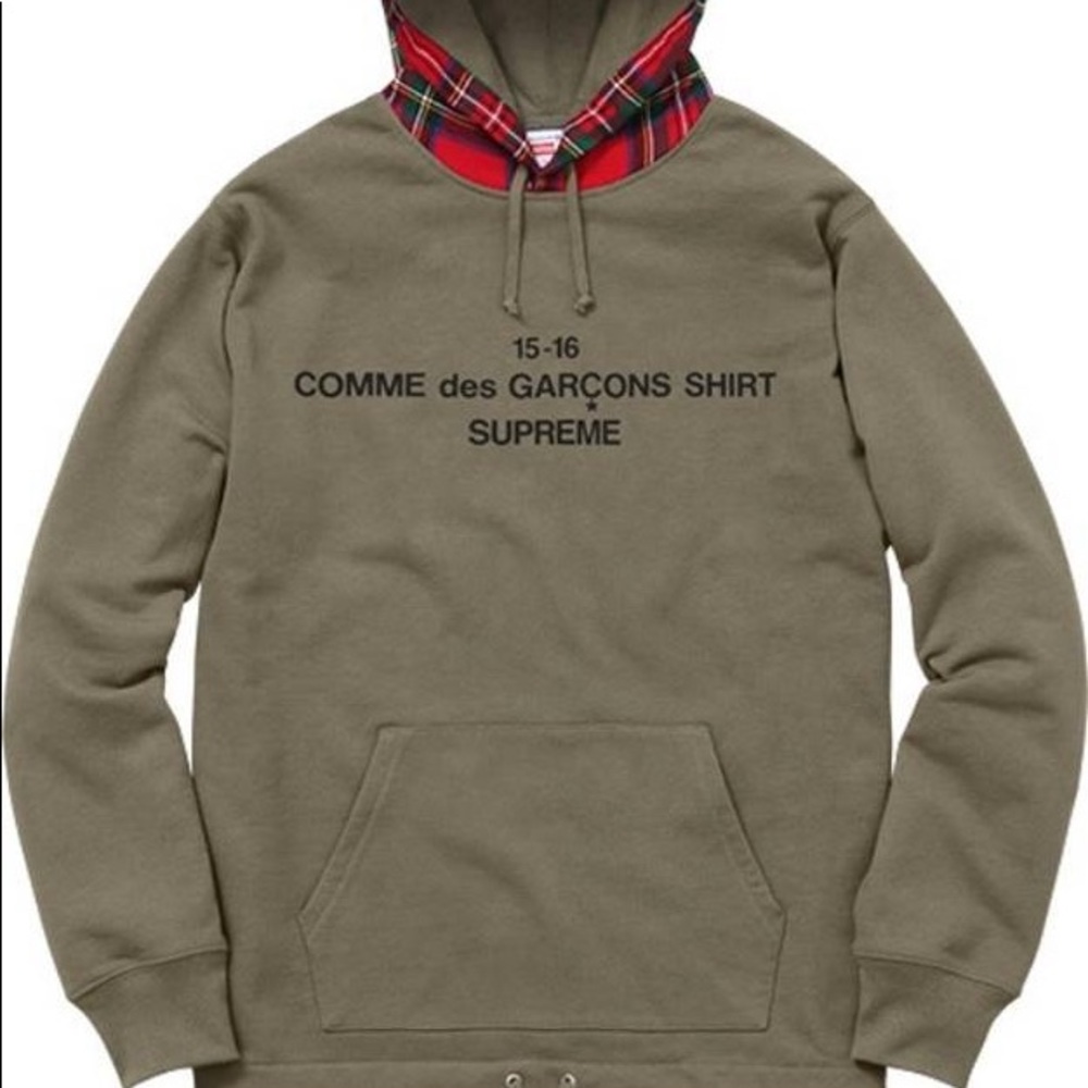 Supreme x Comme Des Garçons Hoodie